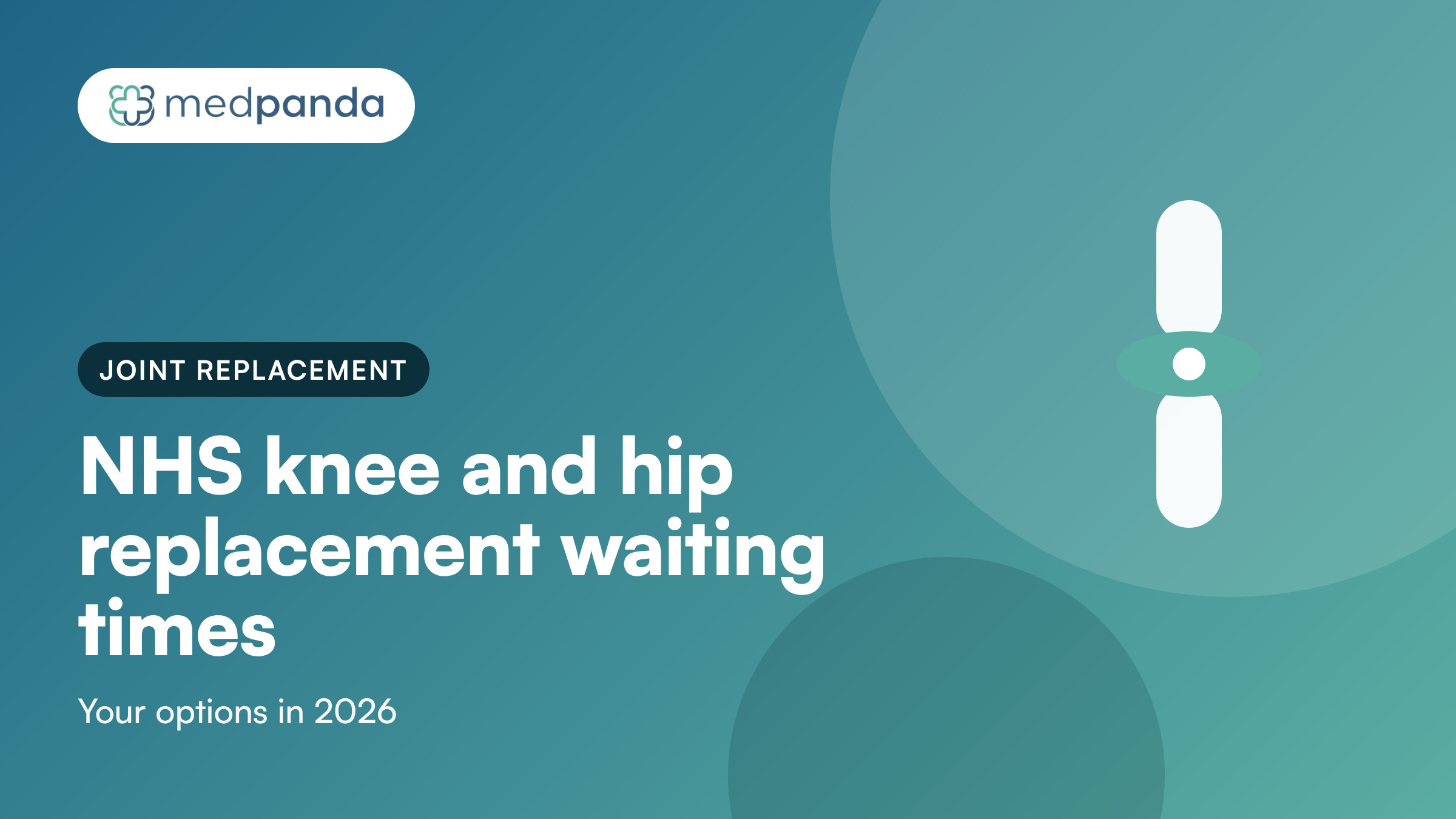 NHS knee and hip replacement waiting times in 2026: what are your options?